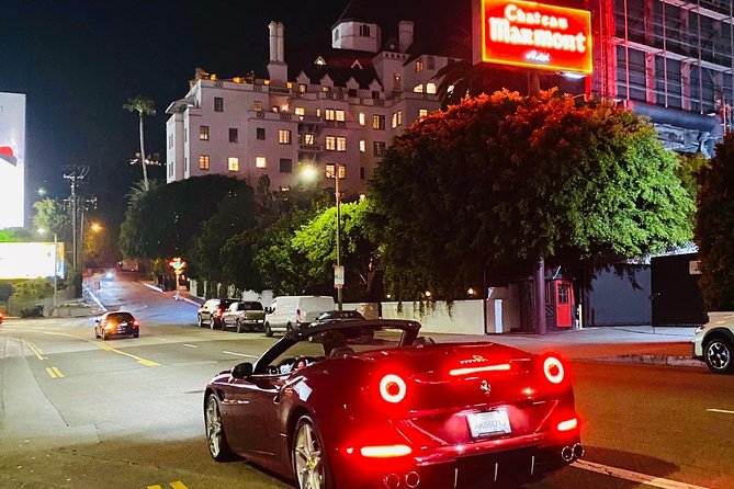 1-Hour Driving Tour from Hollywood to Beverly Hills in a Ferrari - Rodeo Drive drive-through: designer storefronts from the passenger side