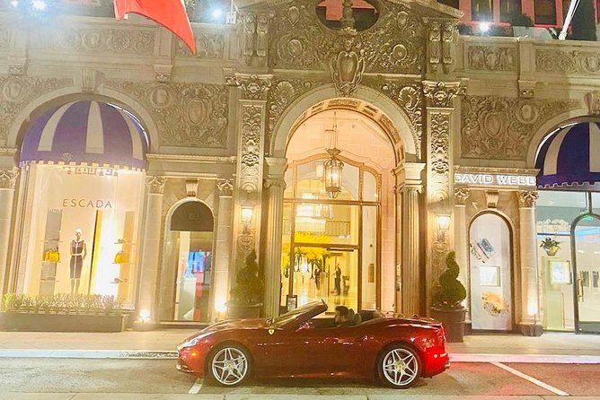 1-Hour Driving Tour from Hollywood to Beverly Hills in a Ferrari - Sunset Strip and Sunset Plaza: the route that makes LA feel cinematic
