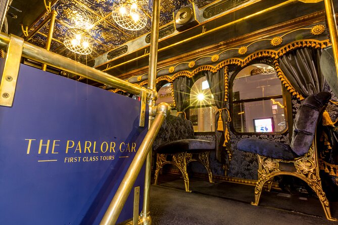 #1 Luxury Hollywood Sightseeing Trolley Bus Tour - Entering the Parlor Car: what the trolley experience adds