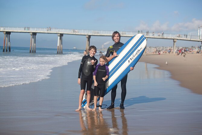 2 Hour Private Group Surf Lessons in Hermosa Beach - Hermosa Beach setup: where to meet and what gear you get