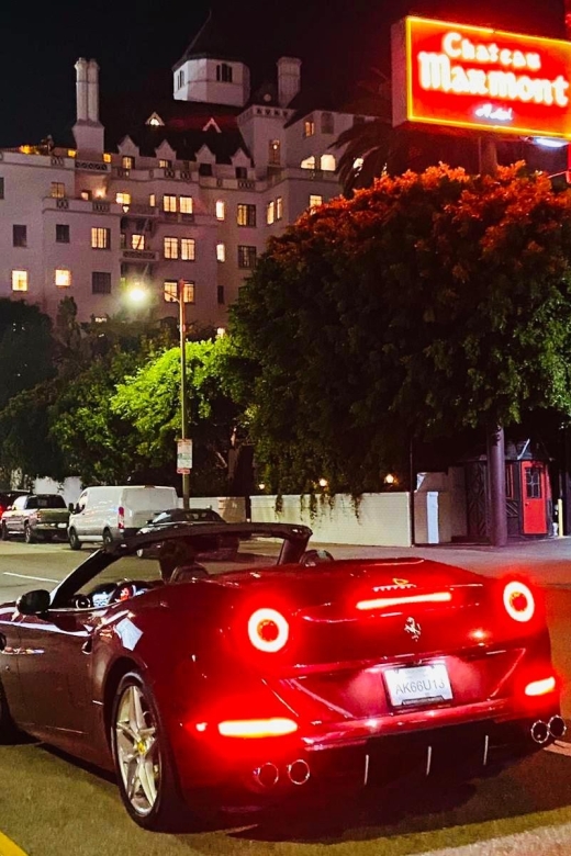 20 Min Ferrari tour in Hollywood (Drive or Be driven) - Sunset Strip pass-by, the quick hit of Los Angeles style