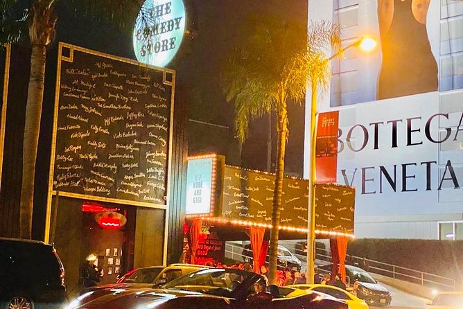 20-Minute Tour: Hollywood Blvd to Sunset Blvd in a Ferrari - Celebrity Hangouts Along the Way: Hotels, Guitar Center, and Fast Stops