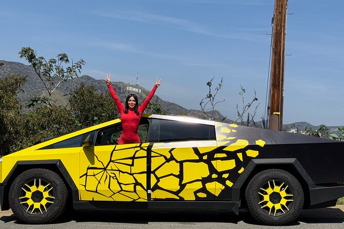 30-Minute Driving Tour: Explore Los Angeles in a Cybertruck - Meeting at 6808 Hollywood Blvd, then rolling out fast