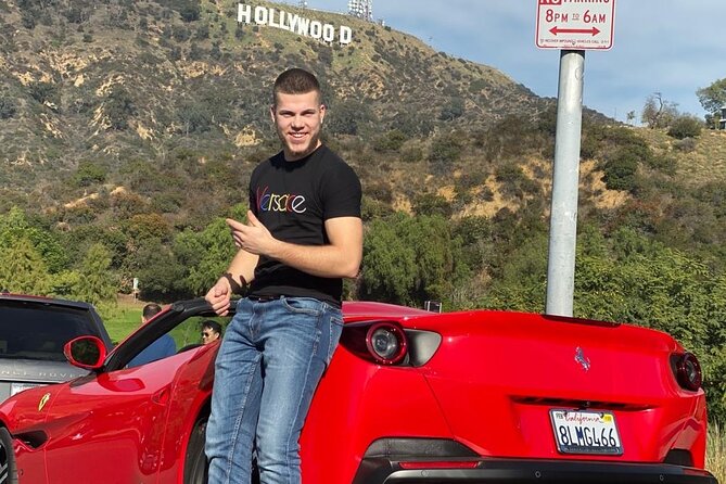 50-Minute Driving Tour: Explore Hollywood Sign in a Ferrari - Mulholland Drive: quick scenic viewpoints that actually pay off
