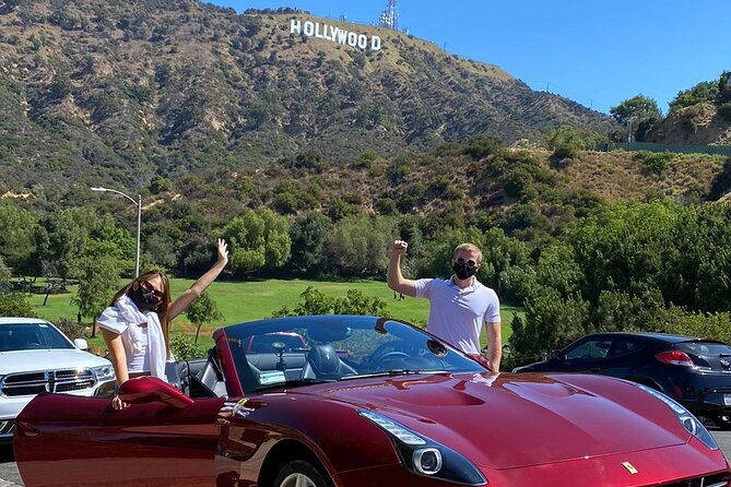 50-Minute Driving Tour: Explore Hollywood Sign in a Ferrari - The wrap-up stop: I Ride Like a Star