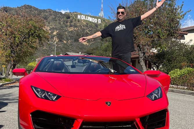 50-Minute Driving Tour: Explore Los Angeles in a Lamborghini - Mulholland Drive Views and a Look at Hollywood Bowl From Above