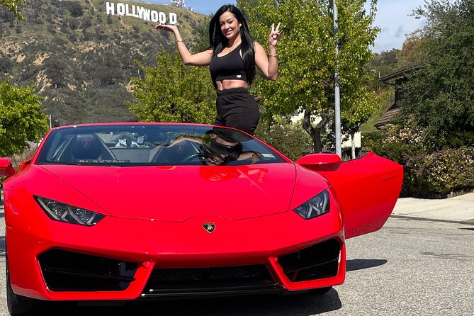 50-Minute Driving Tour: Explore Los Angeles in a Lamborghini - Premiere Theaters and Hollywood Boulevard: More Than a Photo Stop
