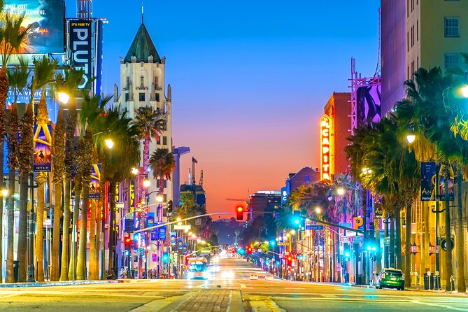 All Day LA Tour: Hollywood, Beverly Hills and Santa Monica - Hollywood Walk of Fame and nearby movie-theatre landmarks
