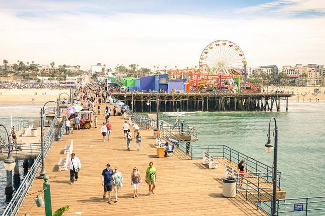 Best of LA: Hollywood, Griffith, Santa Monica, Venice, and Rodeo - Santa Monica Pier For Beach Views and Classic Movie Mood