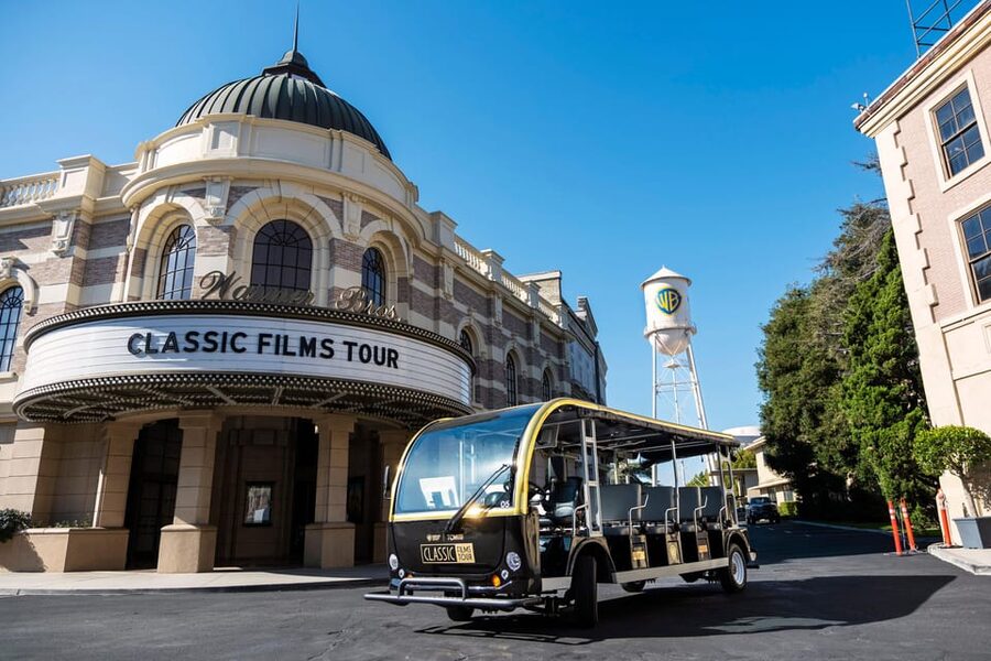 Burbank: TCM Classic Films Tour - The rose garden, Jack Warner’s tennis court, and the quiet talent zone