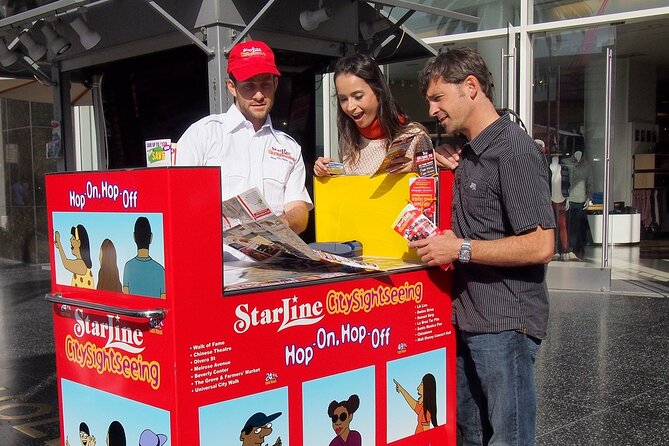 City Sightseeing Hop-On Hop-Off Bus Tour with Audio Guide - Farmers Market, The Grove, Melrose, and quick shopping breaks