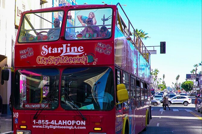 City Sightseeing Hop-On Hop-Off Bus Tour with Audio Guide - Santa Monica Pier, Venice, and Westside stops for coastal views