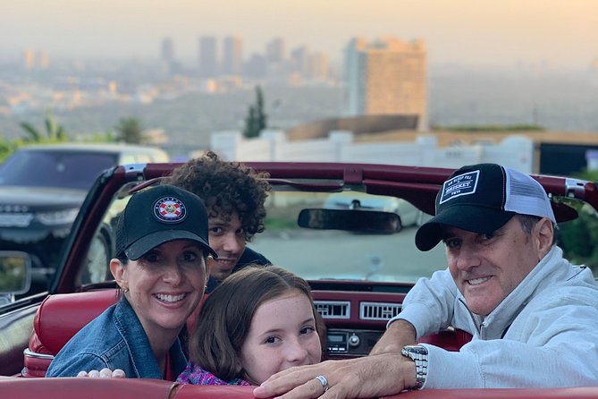 Classic Convertible Car Tour of Los Angeles - Walk of Fame and Melrose’s pink wall, classic LA with street-level flavor
