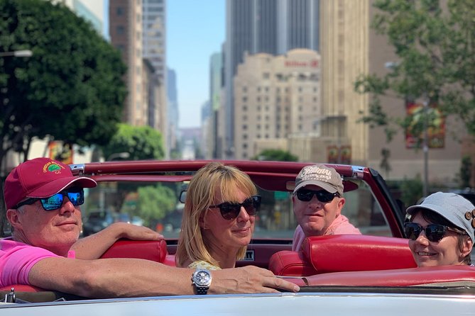 Classic Convertible Car Tour of Los Angeles - Greystone Mansion and the Blue Whale Pacific Design Center