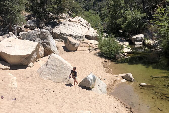 Dirty American Freedom Off-Road Adventure Tours - Stop 1: Pilot Rock at Silverwood Lake for photo-friendly views