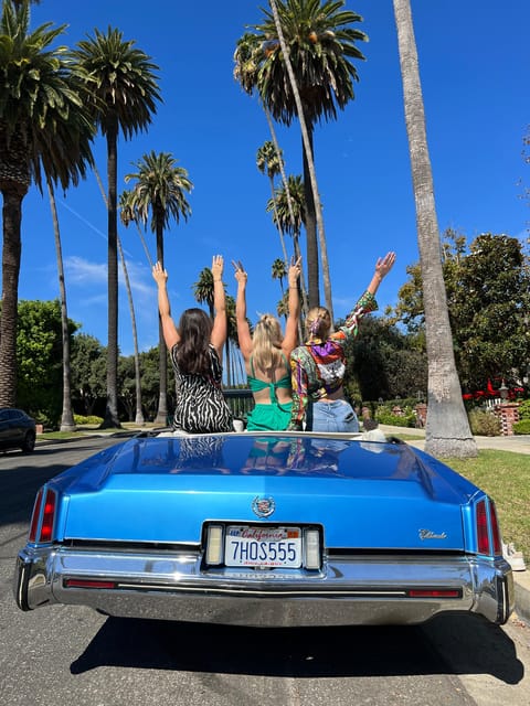 Discover LA in a 1973 Cadillac Eldorado convertible - The Hollywood Sign: scenic views with a short walk