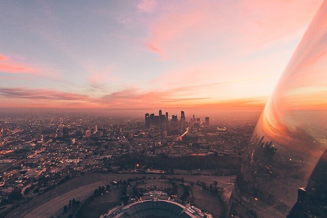 Downtown LA Lights: Your Private Sunset and Night Helicopter Tour - Hollywood and Beverly Hills: The Views That Make L.A. Feel Like a Movie