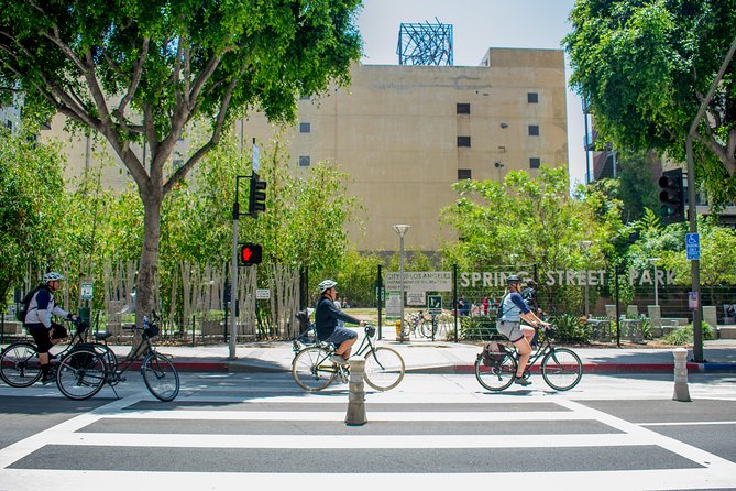 Downtown Los Angeles Bike Tour - Historic Core Photo Stop: The Big Bookstore and Former Banking Buildings