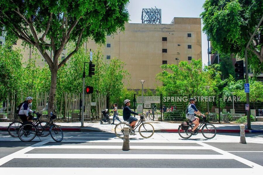 Downtown Los Angeles Bike Tour: Top 10 DTLA - Historic Core to the Film Parts of Downtown