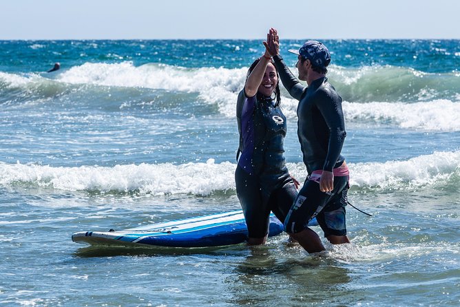 Experience Malibu with Exclusive 90-Minute Surf Lessons - Entering Malibu’s surf zone at 31202 Broad Beach Rd