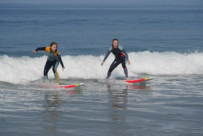 Family Surf Lesson - Getting time on waves: The path from paddling to standing