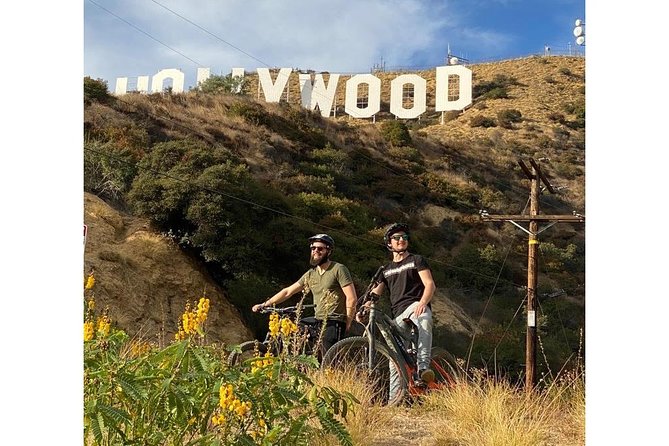 Famous Hollywood Sign Electric Mountain Bike Tour - The Hollywood Sign stop: big views without the hike