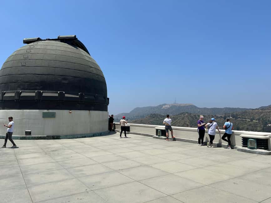 From Los Angeles: Griffith Observatory Open-top Sunset Tour - Views at dusk: Downtown LA, the ocean, and the mountains