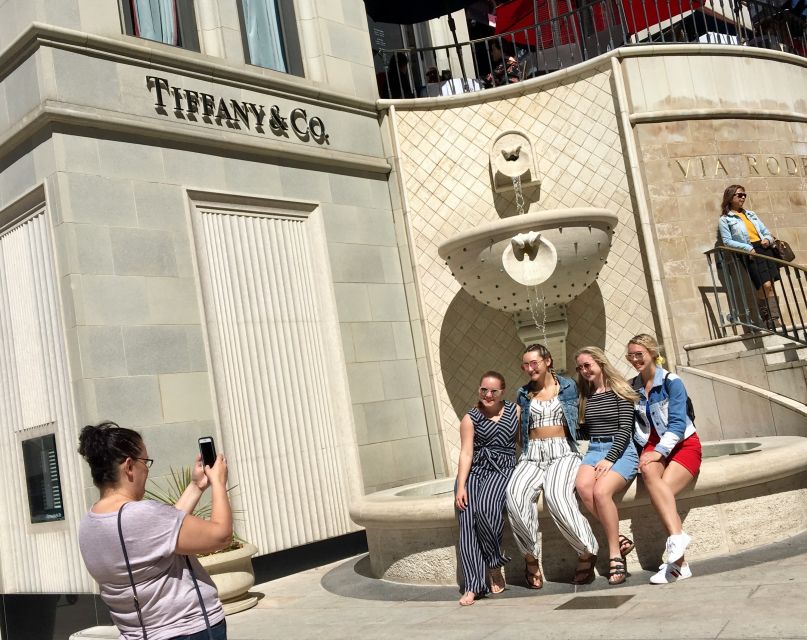 Full-Day City Tour of LA, Hollywood, Beverly Hills & Beaches - Rodeo Drive and Beverly Hills: window-shopping without the pressure