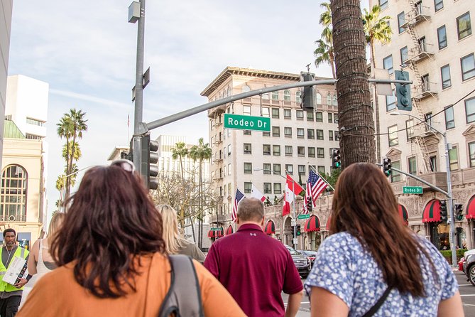 Full-Day Iconic Sights of LA, Hollywood, Beverly Hills, Beaches and More - Rodeo Drive and Beverly Hills Sign Photos: Glitz With a Plan