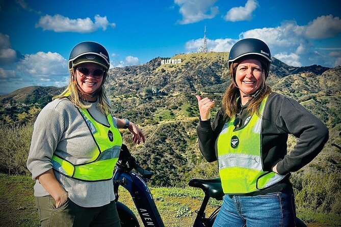 G'day LA by Luxury E-Bike: Griffith Park, Observatory to LA River - Mount Hollywood Drive and The Notch: LA in layers