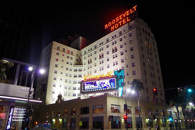 Ghosts of Hollywood Night-Time Walking Tour - Small Group Size That Keeps The Walk Friendly