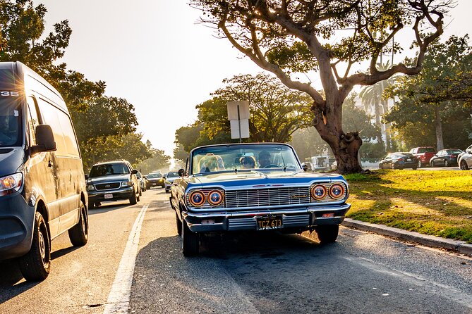 Golden Route Lowrider Tour - Santa Monica Pier: food, games, and a classic LA finish