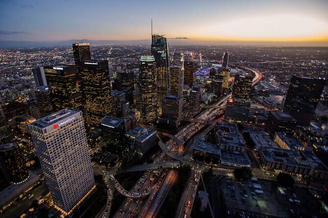 Grand Los Angeles 65-Minute Helicopter Tour - From Hollywood Bowl to downtown: the skyline and arenas