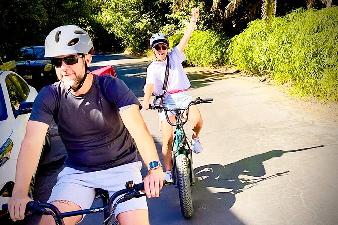 Griffith Observatory: Scott E-Bike Tours LA Private Tour - The Hollywood Sign stop: short, focused, and designed for the best viewpoint