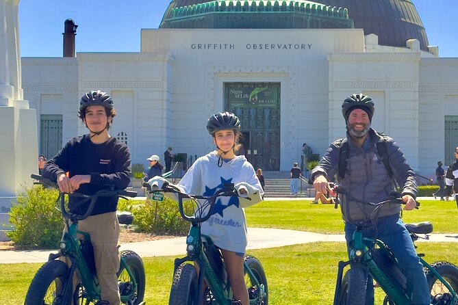 Griffith Observatory: Scott E-Bike Tours LA Private Tour - Who should book this private Hollywood e-bike tour?