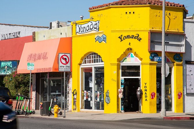 Half Day LA Tour: Hollywood, Celebrity Homes, Santa Monica - Hollywood Boulevard, murals, and the Grove and Farmers Market area