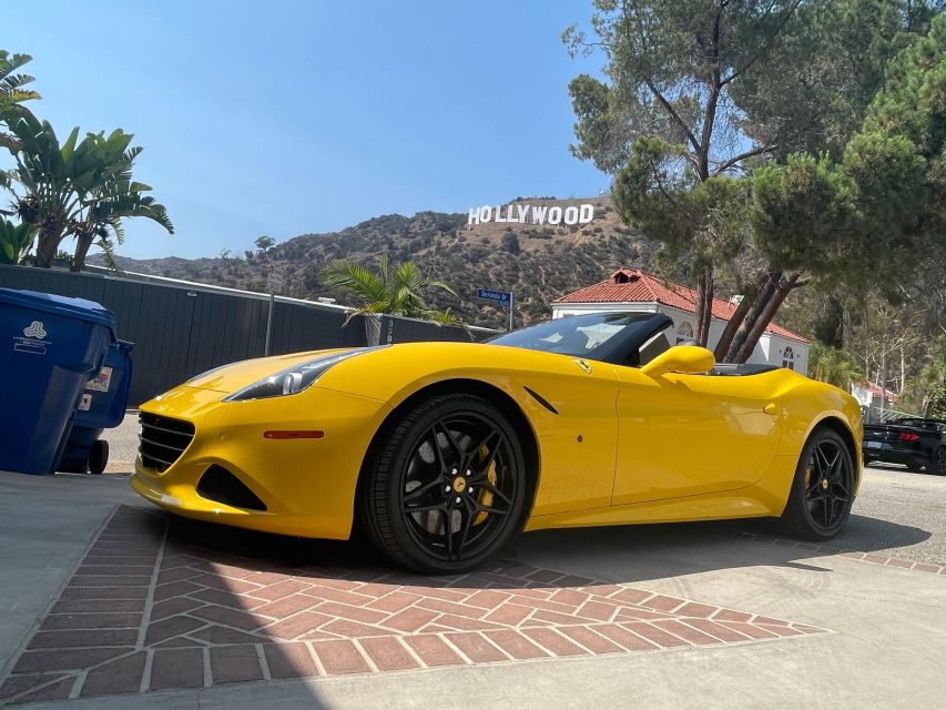 Hollywood: 30 min Hollywood Sign Ferrari Tour - Price and value, is $139 worth a 30-minute Ferrari moment?
