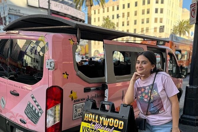 Hollywood, Beverly Hills & Celebrity Homes by Open Air Bus - Hollywood Walk of Fame starts the story, and the finish brings you back to it