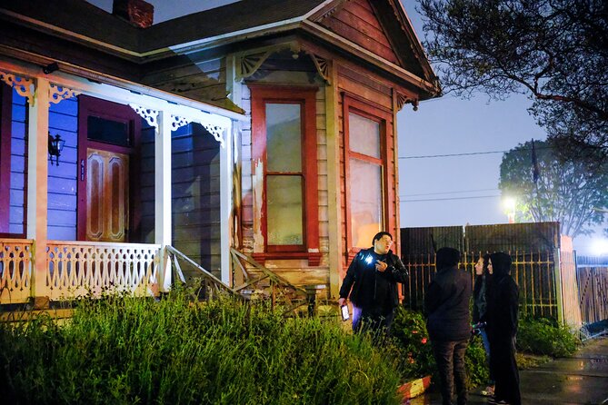 Hollywood Ghost Hunting Experience with Real Paranormal Tools - Chinatown at night: neon streets, celebrity handprints, and theaters
