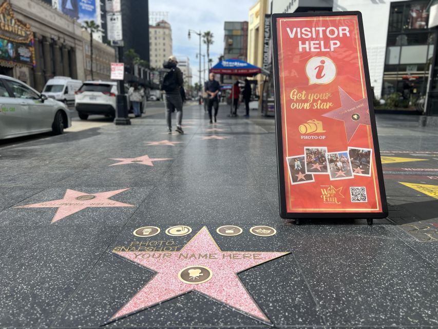 Hollywood: Make Your Own Star Walk of Fame Photo Experience - What you actually get on your phone (photos plus video)