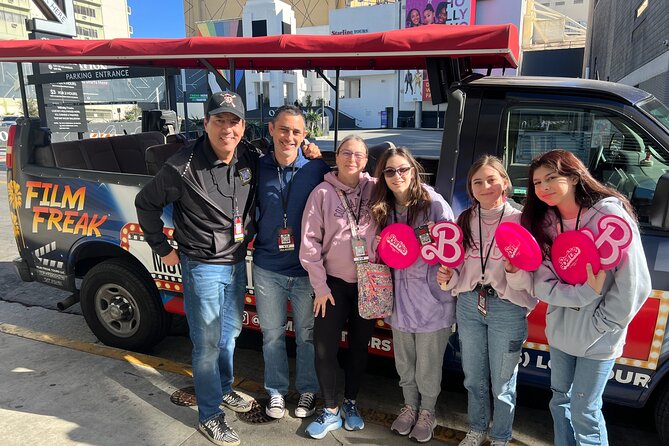 Hollywood Movie and TV Location Tour with Film Insider - Getting on the Film Freak minivan at the Hollywood Roosevelt