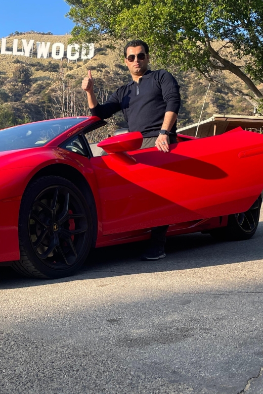 Hollywood Sign 50 Min Lamborghini tour (drive or be driven) - The Hollywood Sign photo stop, and why the timing matters