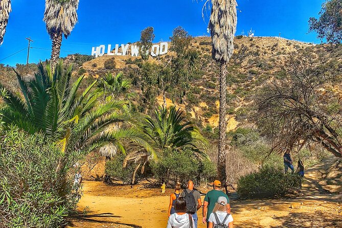 Hollywood Sign Express Tour with Comedians and Their Dogs - Stop 1, the hike to Hollywood Sign viewpoint