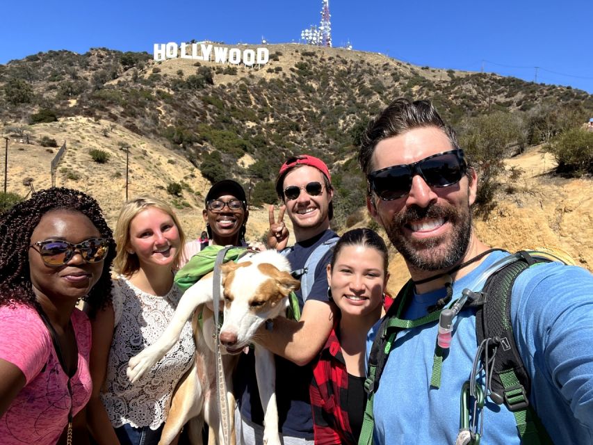 LA: Hollywood Sign Tour with Comedians, Dogs, & Epic Photos - Dogs on the trail: Mozart, Scout, and the friend factor