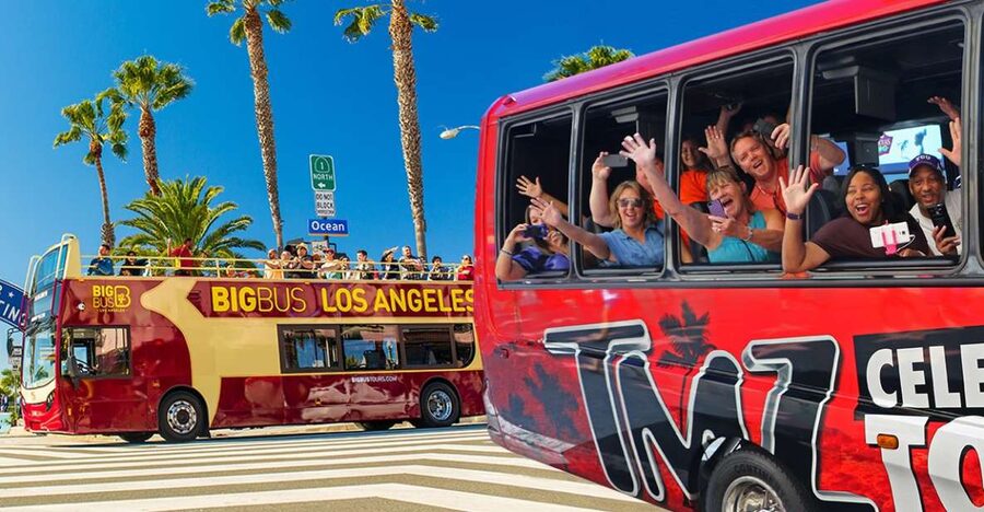 LA: TMZ Celebrity Tour & Big Bus 24-Hour Hop-on Hop-off Tour - The 2-hour TMZ Celebrity Tour: where the live guide adds the value