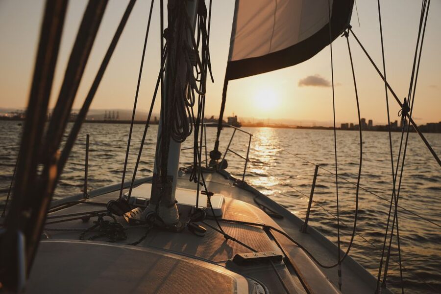 Long Beach: Private Sailboat Rental with Licensed Captain - Golden Hour Photos Plus a Polaroid Keepsake