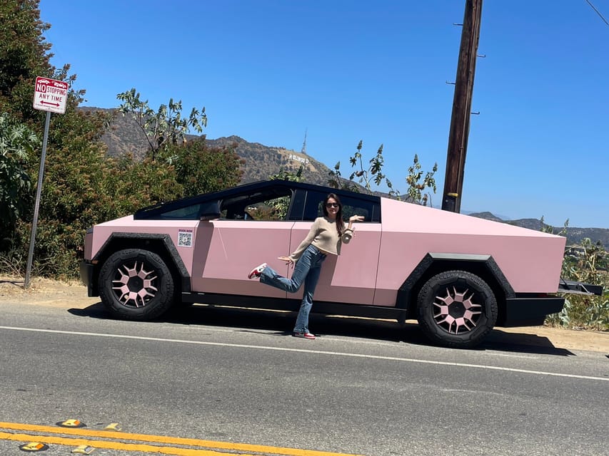 Los Angeles: 30-Minute Hollywood Sign Tesla Cyber Truck Tour - A Quick Reality Check on What This Tour Is