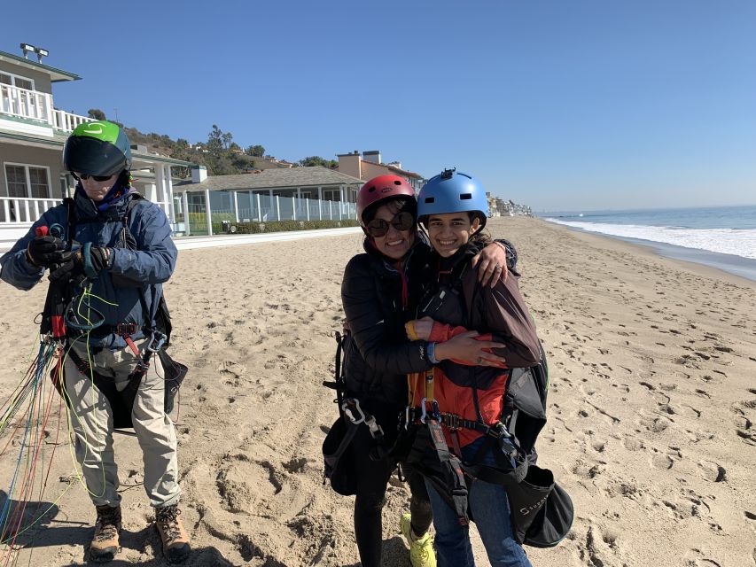 Los Angeles: 30-Minute Tandem Paragliding Experience - Landing on Soft Sand, Standing Up, and Staying Comfortable
