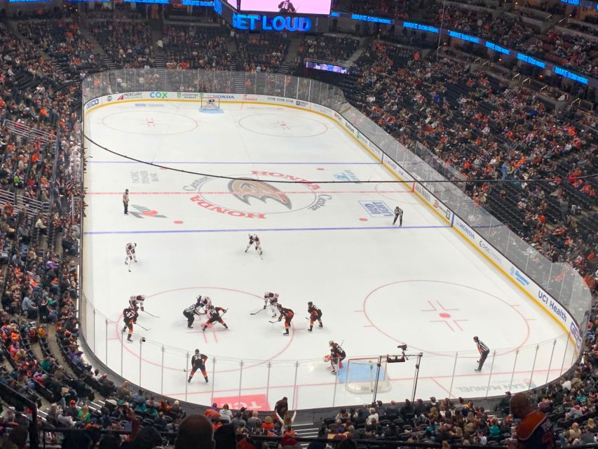 Los Angeles: Anaheim Ducks Ice Hockey Game Ticket - Inside the Game: Watching Hockey at Full Speed