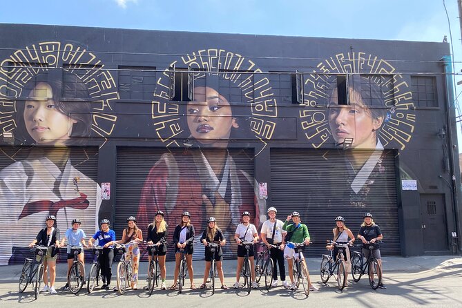 Los Angeles Arts District Bike Tour - Live amplified guide talk that makes murals make sense